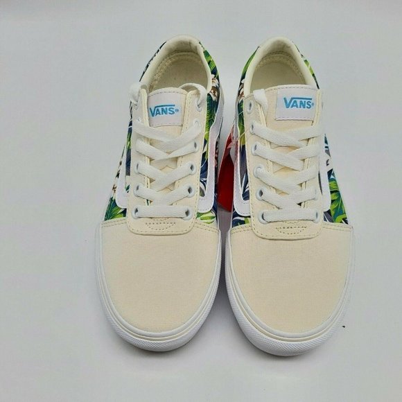 Vans Womens Ward Platform Paradise Floral Shoes - Picture 3 of 7